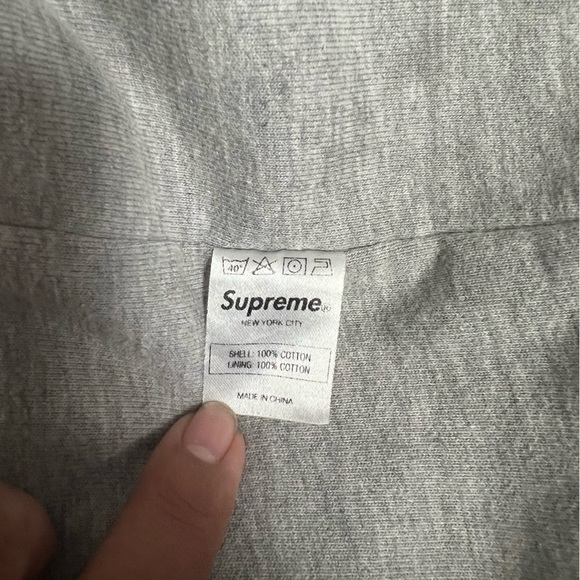 Supreme Navy S Canvas Coaches Jacket Size Large F/W 2012 - Picture 4 of 4